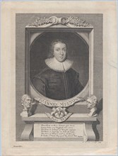 John Milton, Age 21, 1747. Creator: George Vertue.
