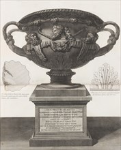The Warwick Vase, 1778-80. Creators: Giovanni Battista Piranesi, Francesco Piranesi.