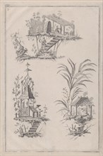 Chinoiserie Ornaments, ca. 1760-85. Creator: Jean-Baptiste Pillement.
