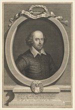 William Shakespeare, 1719. Creator: George Vertue.