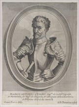 Portrait of Marc'Antonio Cusano, 1640-70. Creator: Giovanni Battista Bonacina.
