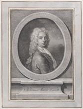 Portrait of Anton Maria Zanetti the Elder, ca. 1725. Creator: Giovanni Antonio Faldoni.