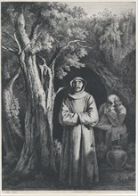 Monks in the Desert, 1797. Creator: Jean-Jacques de Boissieu.