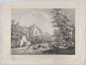 Birch Tree Uprooted by a Storm, 1809. Creator: Jean-Jacques de Boissieu.