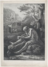 St. Jerome, 1797. Creator: Jean-Jacques de Boissieu.