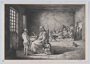 The School Master, 1780. Creator: Jean-Jacques de Boissieu.