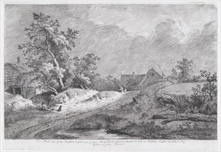 Wheat Field, 1772. Creator: Jean-Jacques de Boissieu.
