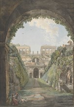 Villa Farnese, ca. 1780. Creators: Giovanni Volpato, Louis Ducros.