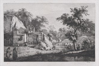 The Little Hermitage, 1793. Creator: Jean-Jacques de Boissieu.