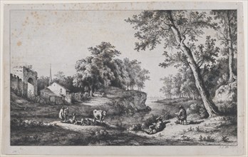 Landscape at Ambronay, 1796. Creator: Jean-Jacques de Boissieu.