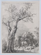 Spring, after a drawing completed in Saint-Chamond, 1795. Creator: Jean-Jacques de Boissieu.
