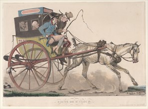 Route de St. Cloud, 1816. Creator: Philibert Louis Debucourt.