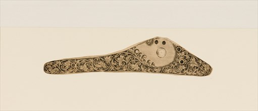 Twenty-Five Inked Impressions (or "Pulls") of Engraved Firearms Ornament, ca. 1845-65. Creators: Gustave Young, Ernst Moritz.
