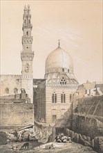 80. Mosquée et Tombeau d’el Ghoûry, au Kaire, 1843. Creator: Joseph Philibert Girault De Prangey.