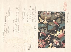 Design for Leather and Netsuke, 19th century. Creator: Kubo Shunman.