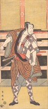 The Actor Ichikawa Danjuro V as a Samurai, 1785. Creator: Katsukawa Shun'ei.