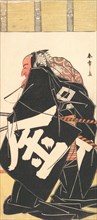 Kabuki Actor Ichikawa Danjuro V as Sakata Kintoki..., 11th month, 1781. Creator: Shunsho.