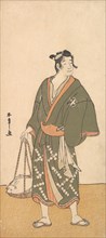The Actor Otani Hiroemon III as a Fish Peddler, 1726-1792. Creator: Shunsho.