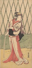 Segawa Kikunojo, in a Female Role, 1762-1819. Creator: Katsukawa Shun'ei.