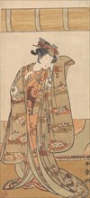 The Fourth Iwai Hanshiro as a Woman, 1773 or 1774. Creator: Shunsho.