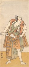 The First Bando Mitsugoro as an Unarmed Man, 1774 or 1775. Creator: Shunsho.