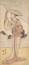 Nakamura Noshio II in the Role of Imayo uta Bikuni, 1796 (Kansei 8). Creator: Katsukawa Shunkaku.