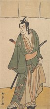 The Second Ichikawa Monnosuke in the role of Soga no Juro Sukenari, 2nd month, 1785. Creator: Shunsho.
