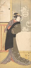 The Third Segawa Kikunojo in the Role of Maizuru, 2nd month, 1789. Creator: Katsukawa Shun'ei.