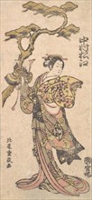A Famous Actor of Women's Roles, ca. 1764. Creator: Kitao Shigemasa.