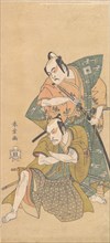 The Actor Ichikawa Yaozo II as a Samurai, ca. 1765. Creator: Shunsho.