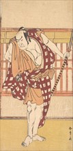 The Actor Nakamura Nakazo as a Kyokaku, ca. 1777. Creator: Shunsho.