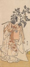 The Actor Bando Mitsugoro I as a Man in Daimyo Attire, ca. 1778. Creator: Katsukawa Shunko.