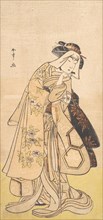 The Fourth Iwai Hanshiro as a Woman, ca. 1779. Creator: Shunsho.