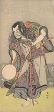 The First Nakamura Nakazo as a Samurai, ca. 1780. Creator: Katsukawa Shunko.