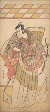 The First Nakamura Nakazo as a Man of High Rank Attired in Naga-Bakama, ca. 1781. Creator: Shunsho.