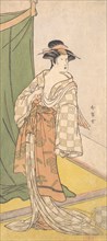 Segawa Kikunojo III, ca. 1785. Creator: Katsukawa Shunjo.