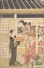 Washing Day, ca. 1788. Creator: Kitagawa Utamaro.