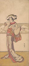 Segawa Kikunojo III in the Role of Oiso no Tora, ca. 1790. Creator: Katsukawa Shunko.