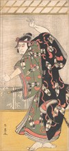 Kabuki Actor Otani Oniji III as a Samurai , ca. 1792. Creator: Katsukawa Shun'ei.