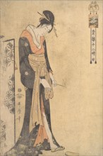 The Hour of the Ox (1 A.M.-3 A.M.), ca. 1794. Creator: Kitagawa Utamaro.