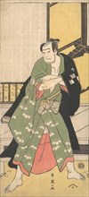 The Third Sawamura Sojuro as a Man Standing with Feet Spread Widely Apart, ca. 1795? Creator: Katsukawa Shun'ei.