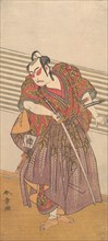 The Second Ichikawa Yaozo as a Samurai, probably 1773. Creator: Shunsho.