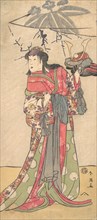 The Actor Segawa Kikunojo III in the Role of a Woman, ca. 1792. Creator: Katsukawa Shun'ei.