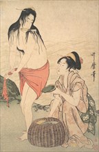 Abalone Divers, 1788. Creator: Kitagawa Utamaro.