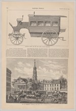 Fifth Avenue Omnibuses..., 1885. Creator: Unknown.