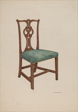 Salem Chair, c. 1937. Creator: William Kieckhofel.