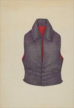 Waistcoat, c. 1937. Creator: Melita Hofmann.