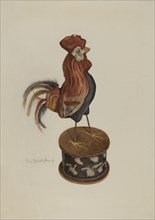 Toy Rooster, 1935/1942. Creator: Elmer R. Kottcamp.