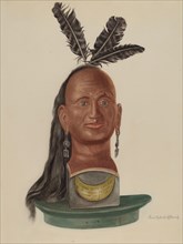 Indian Head, 1935/1942. Creator: Elmer R. Kottcamp.