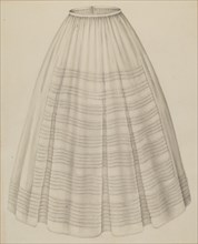 Petticoat, 1935/1942. Creator: Gertrude Lemberg.